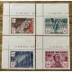 ALEMANIA EN BELGICA 1942 LEGION WALLONE CONTRA EL BOLCHEVISMO SERIE COMPLETA NUEVA MINT MUY RARA 220 EUROS